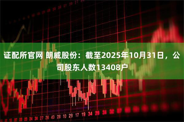 证配所官网 朗威股份：截至2025年10月31日，公司股东人数13408户