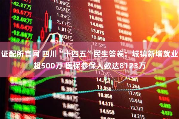 证配所官网 四川“十四五”民生答卷：城镇新增就业超500万 医保参保人数达8123万